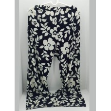 Kadın Desenli Gündelik Pantolon 