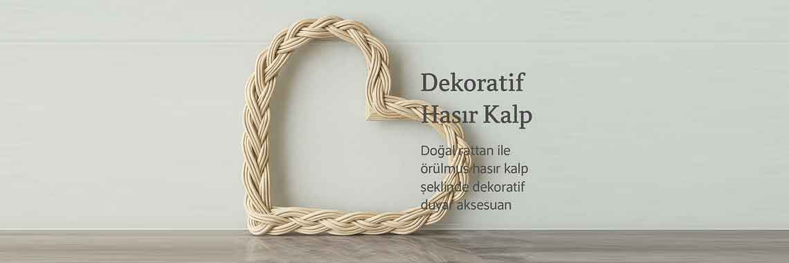 Rattan Kapı Süsü/Dekoratif Obje